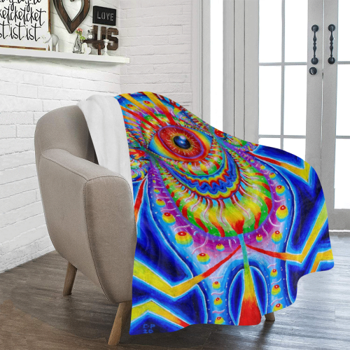CHARGED UP Ultra-Soft Micro Fleece Blanket 50"x60"