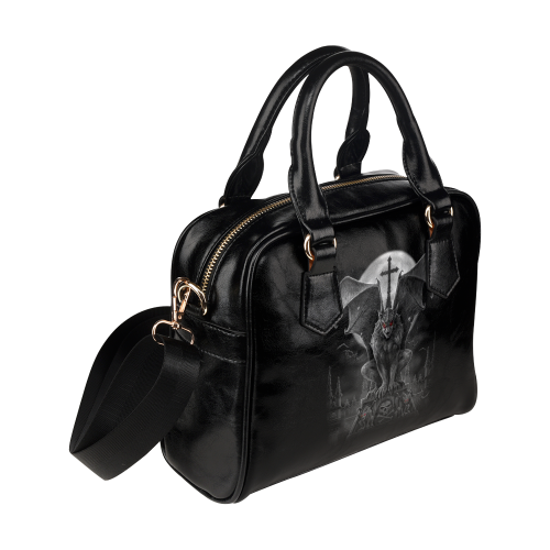 Awesome Vampire Gothic Horror Design Darkstar Shoulder Handbag (Model 1634)