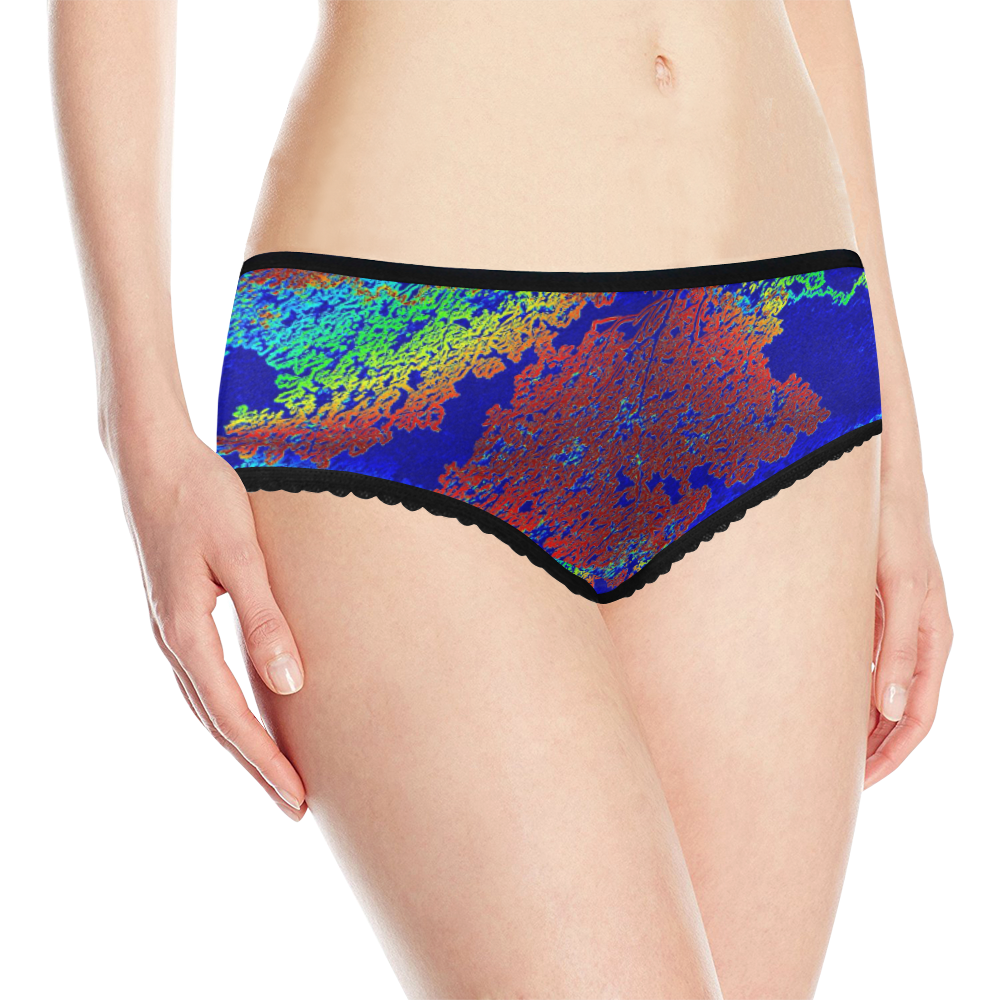 Blues Women's All Over Print Classic Briefs (Model L13)