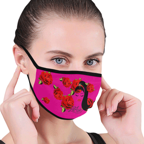 Fairlings Delight's The Black is Beautiful Collection- Just Love 53086a8 Mouth Mask