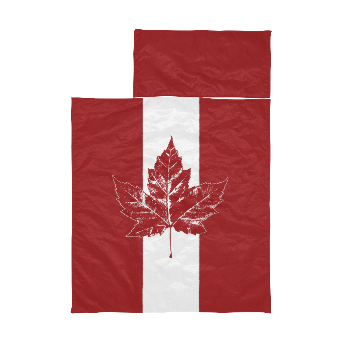 Cool Canada Flag Retro Kids' Sleeping Bag