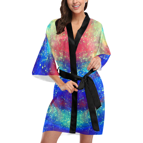 Love Galaxy Kimono Robe