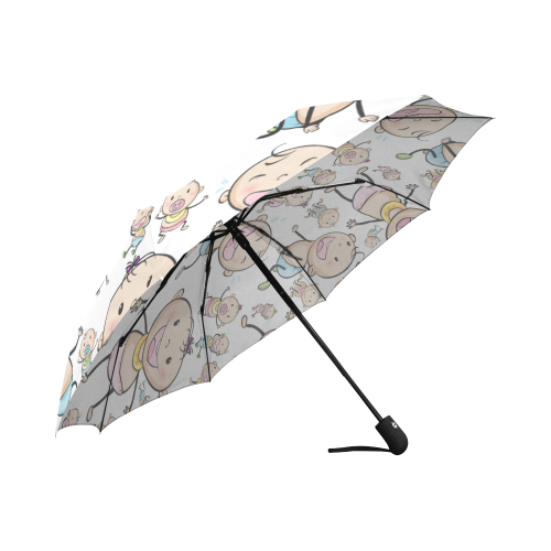 Cute Baby Auto-Foldable Umbrella (Model U04)