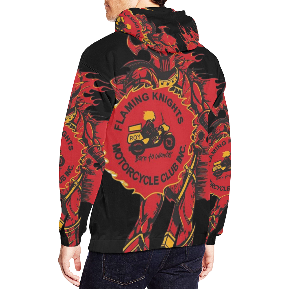FKMC Reg Size Hoodies All Over Print Hoodie for Men (USA Size) (Model H13)