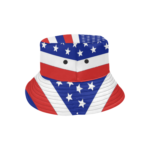 flag design  bucket hat All Over Print Bucket Hat