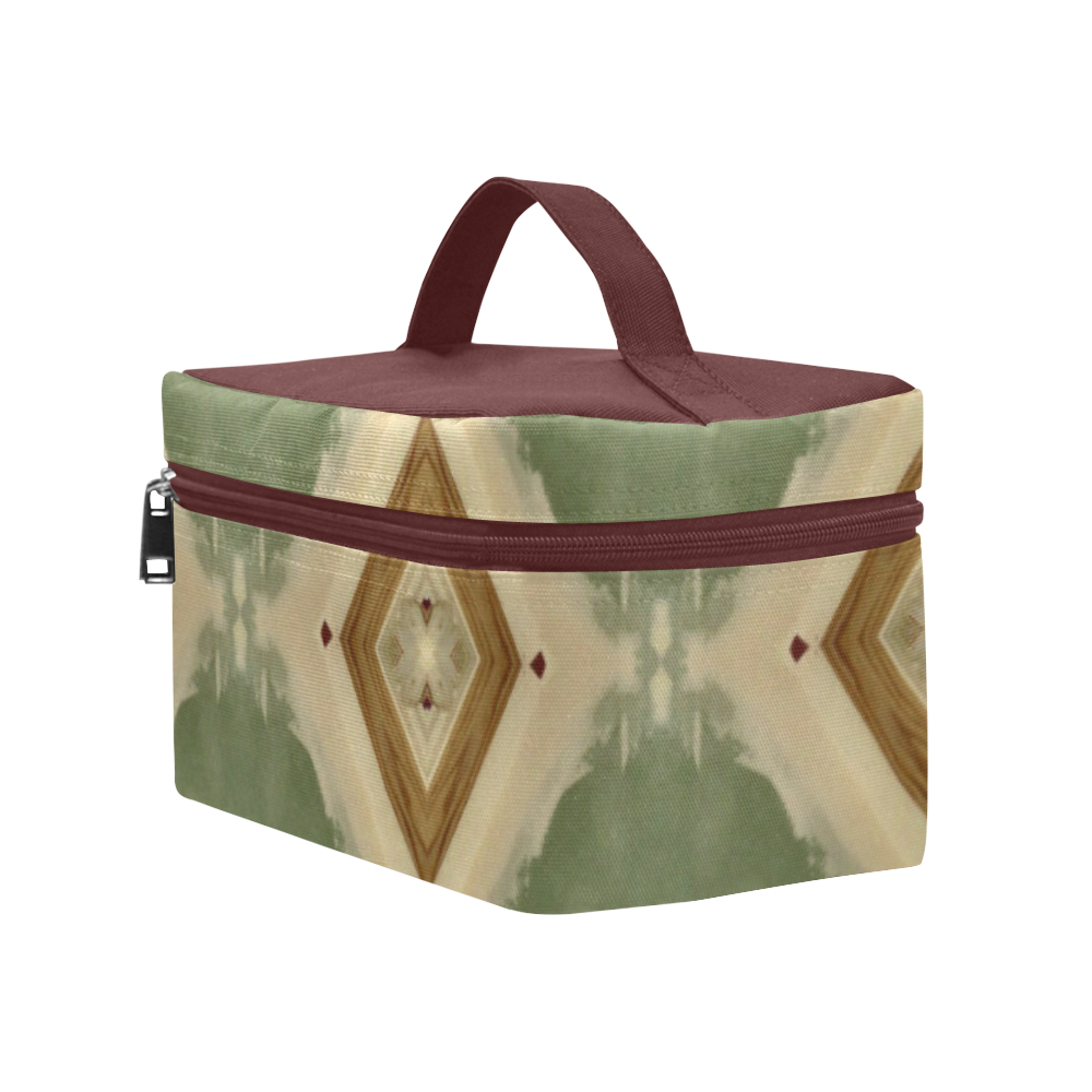 Geometric Camo version 2 Lunch Bag/Large (Model 1658)