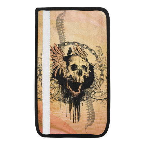 Amazing skull with wings Car Seat Belt Cover 7''x12.6''