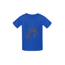 Dragonfireblue Kid's  Classic T-shirt (Model T22)