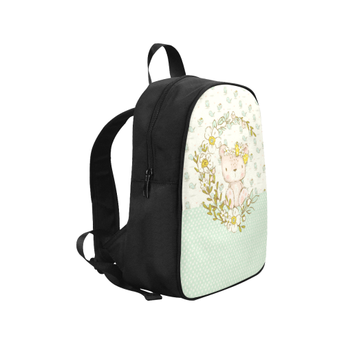 I love my Teddy Fabric School Backpack (Model 1682) (Medium)