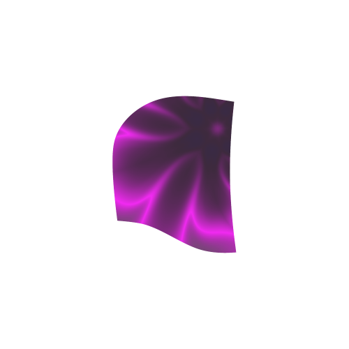 Purple Blossom All Over Print Sleeveless Hoodie for Women (Model H15)