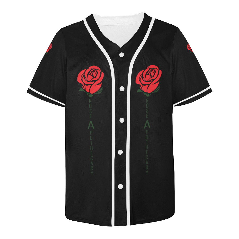 rose-apothecary All Over Print Baseball Jersey for Men (Model T50)