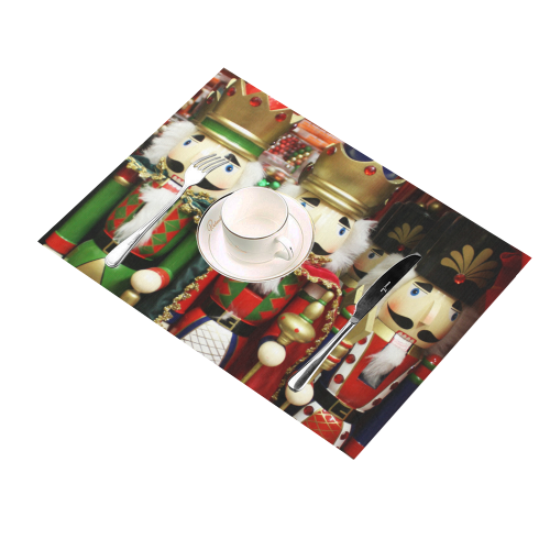 Christmas Nut Crackers Placemat 14’’ x 19’’ (Two Pieces)