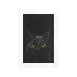 Black Cat Art Print 13‘’x19‘’