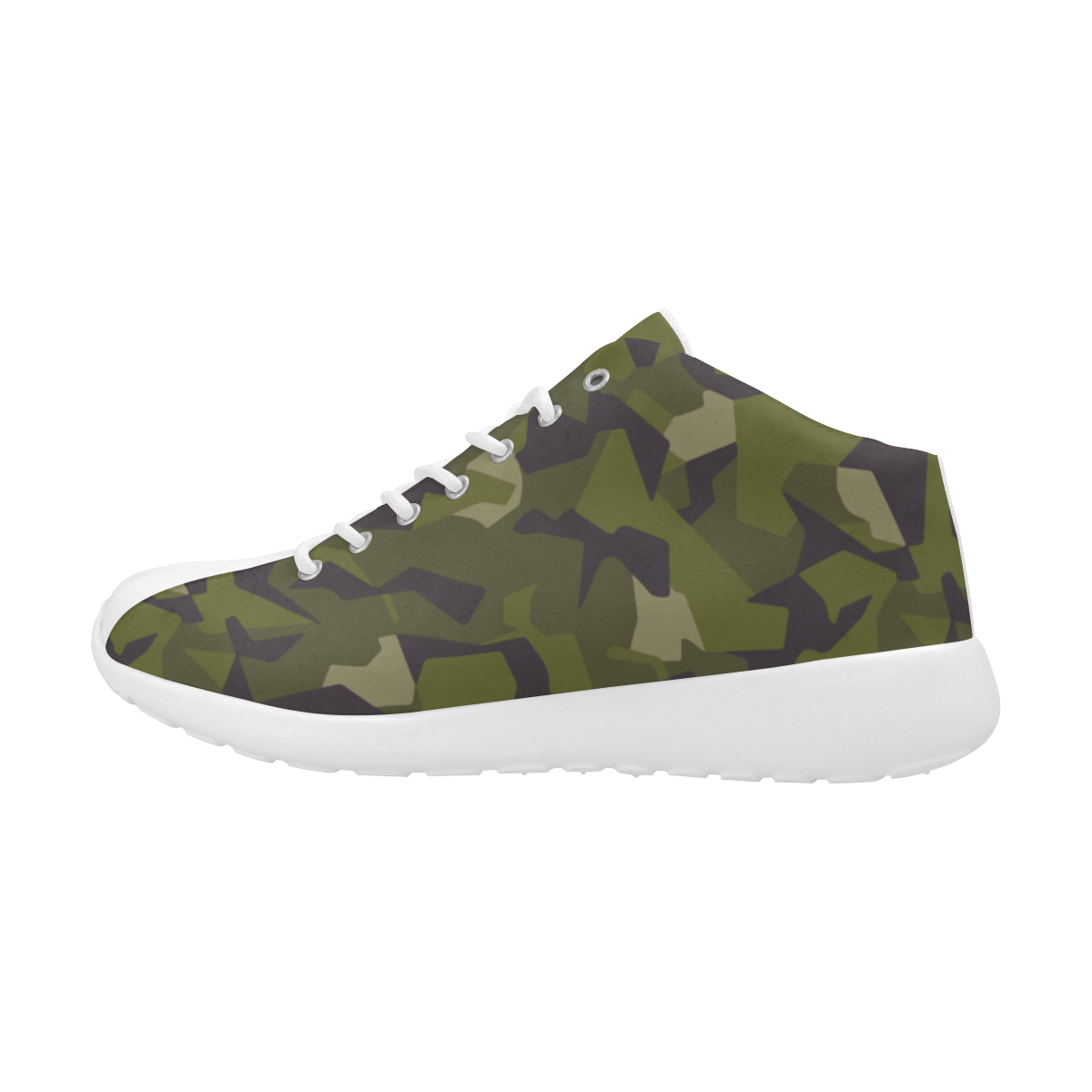 Swedish M90 woodland camouflage Men's Basketball Training Shoes (Model 47502)