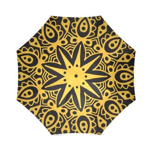 paraguas amarillo Foldable Umbrella (Model U01)
