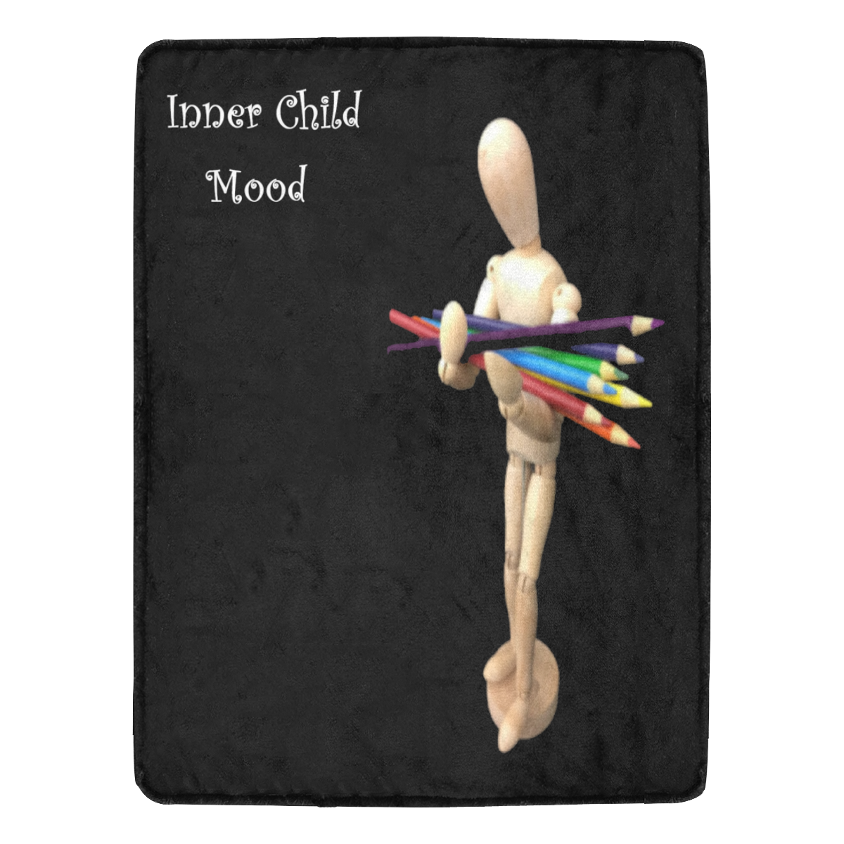inner child mood Ultra-Soft Micro Fleece Blanket 60"x80"