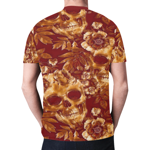 Woke Skulls Gothic Festival 2 New All Over Print T-shirt for Men (Model T45)