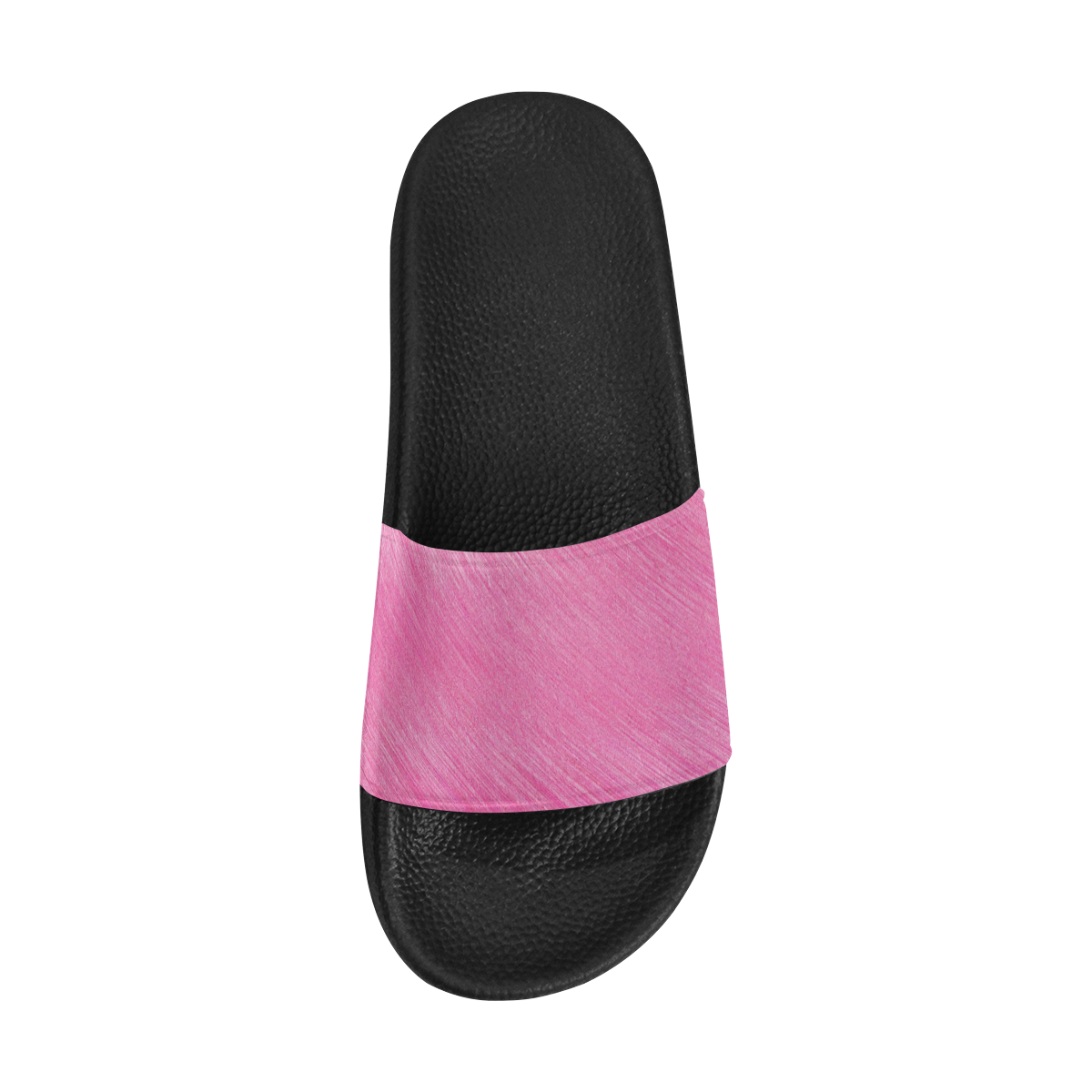 Hot Pink Breeze Men's Slide Sandals (Model 057)