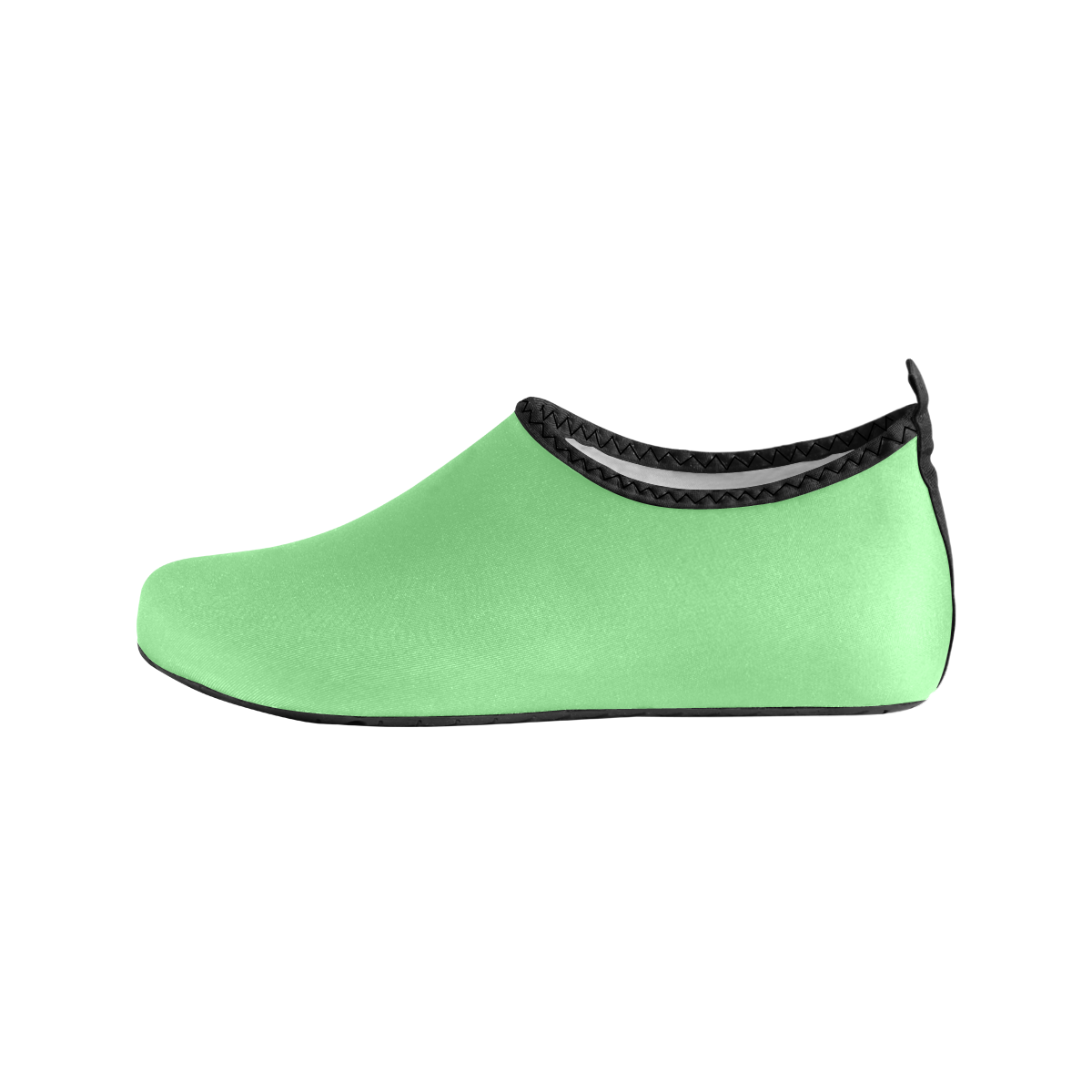 color light green Women's Slip-On Water Shoes (Model 056)