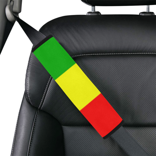 RASTA ONE LOVE Car Seat Belt Cover 7''x12.6''