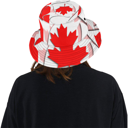 Flag of Canada All Over Print Bucket Hat
