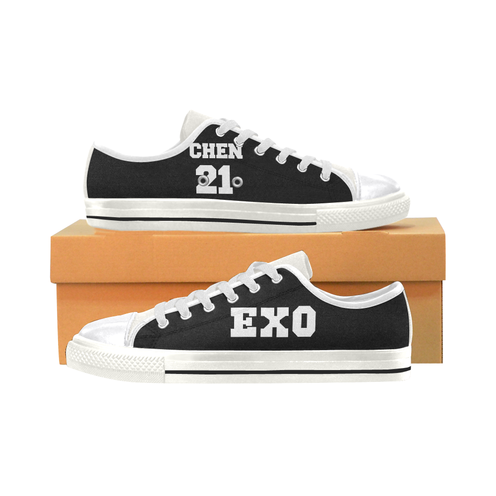 Chen-EXO Women's Classic Canvas Shoes (Model 018)