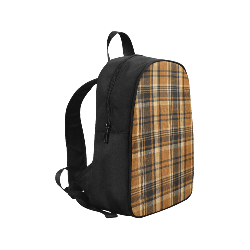 TARTAN DESIGN Fabric School Backpack (Model 1682) (Medium)