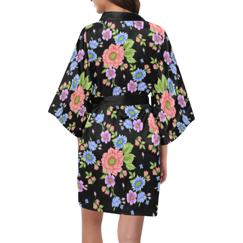Seasons floral Kimono Robe