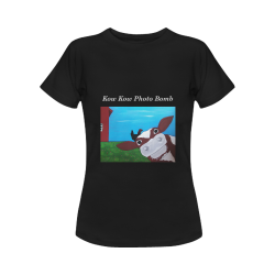 Kow Kow Photo Bomb Women's Classic T-Shirt (Model T17）