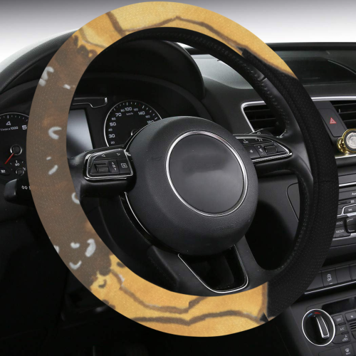 LG Sunflower Steering Wheel Cover With Anti Slip Insert Steering Wheel Cover with Anti-Slip Insert