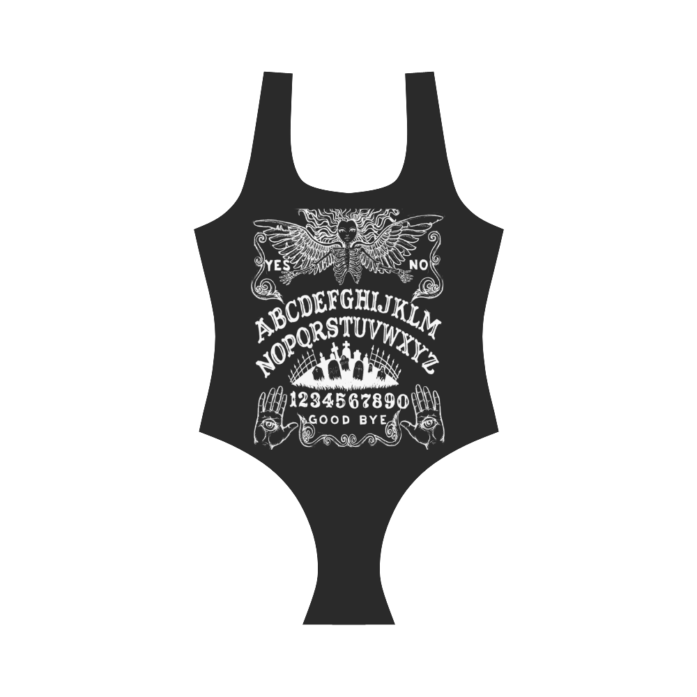 mystifying oraclebwhollow Vest One Piece Swimsuit (Model S04)