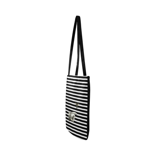 It's Rude to Point (stripe) Reusable Shopping Bag Model 1660 (Two sides)