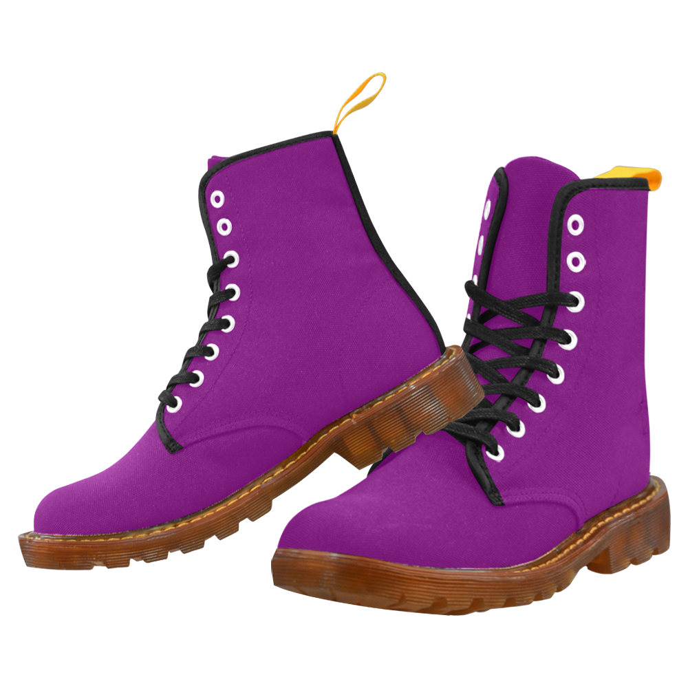 color purple Martin Boots For Women Model 1203H