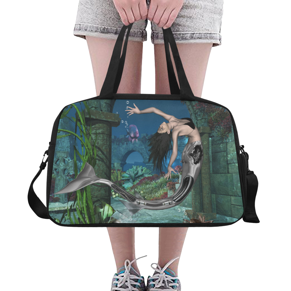 Wonderful mermaid Fitness Handbag (Model 1671)