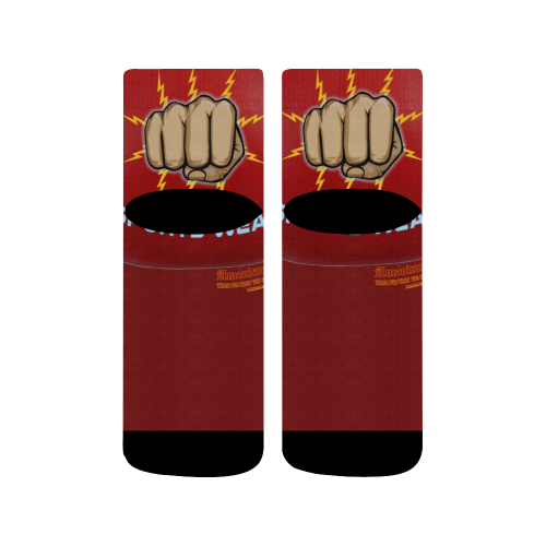 Shocking Thunder quarter  socks Quarter Socks