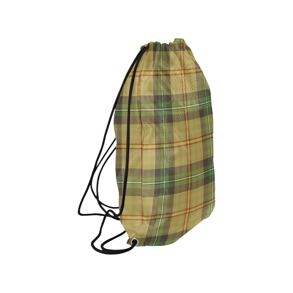 Saskatchewan tartan Small Drawstring Bag Model 1604 (Twin Sides) 11"(W) * 17.7"(H)