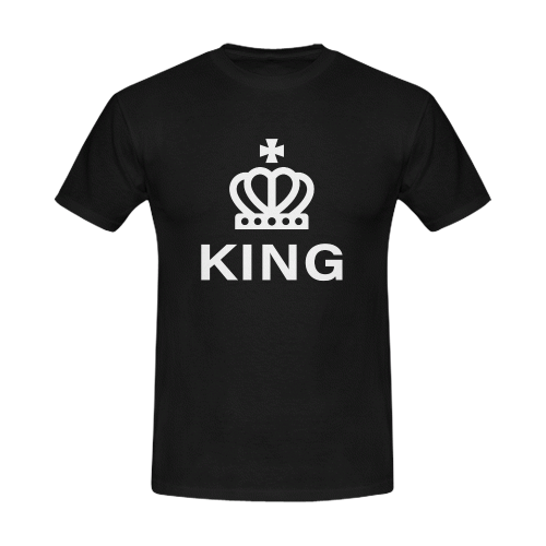 King Men's T-Shirt in USA Size (Front Printing Only)