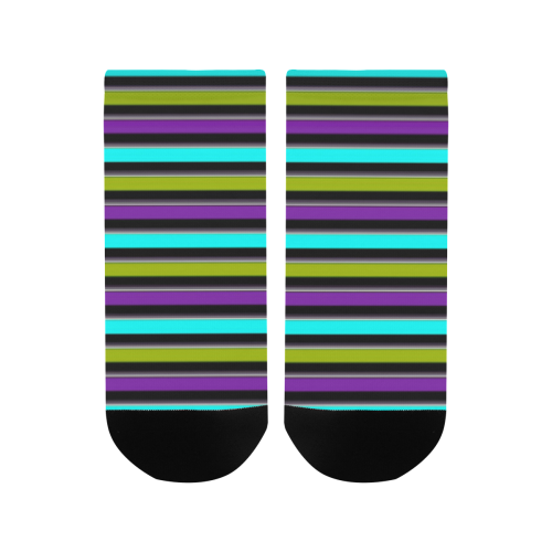 retro stripe 1 Men's Ankle Socks