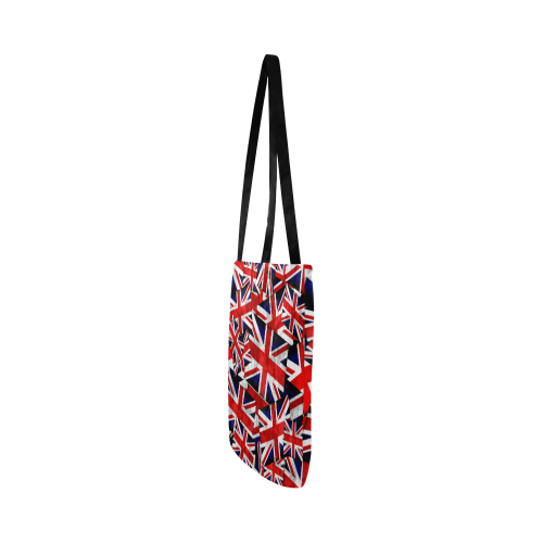 Union Jack British UK Flag Reusable Shopping Bag Model 1660 (Two sides)