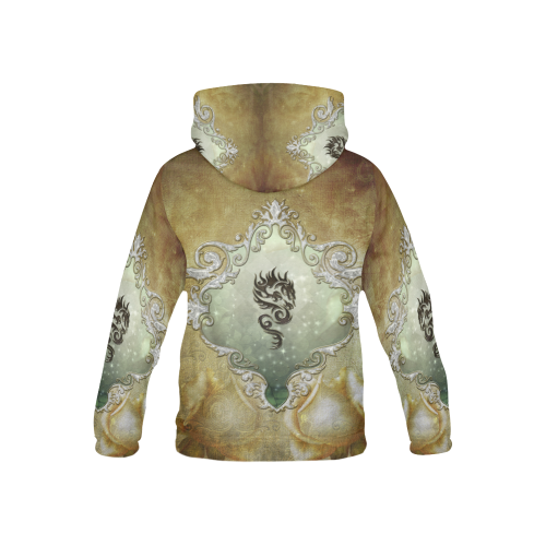 Awesome tribal dragon All Over Print Hoodie for Kid (USA Size) (Model H13)