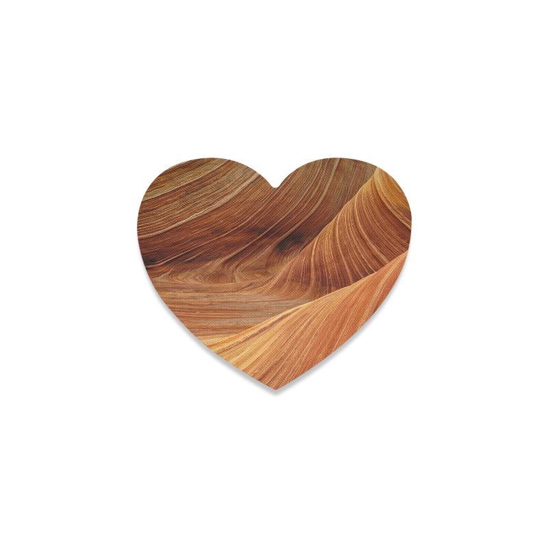 Sandstone Heart Coaster