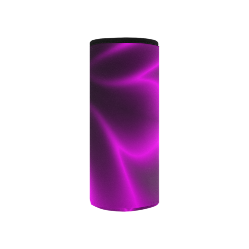 Purple Blossom Neoprene Water Bottle Pouch/Small