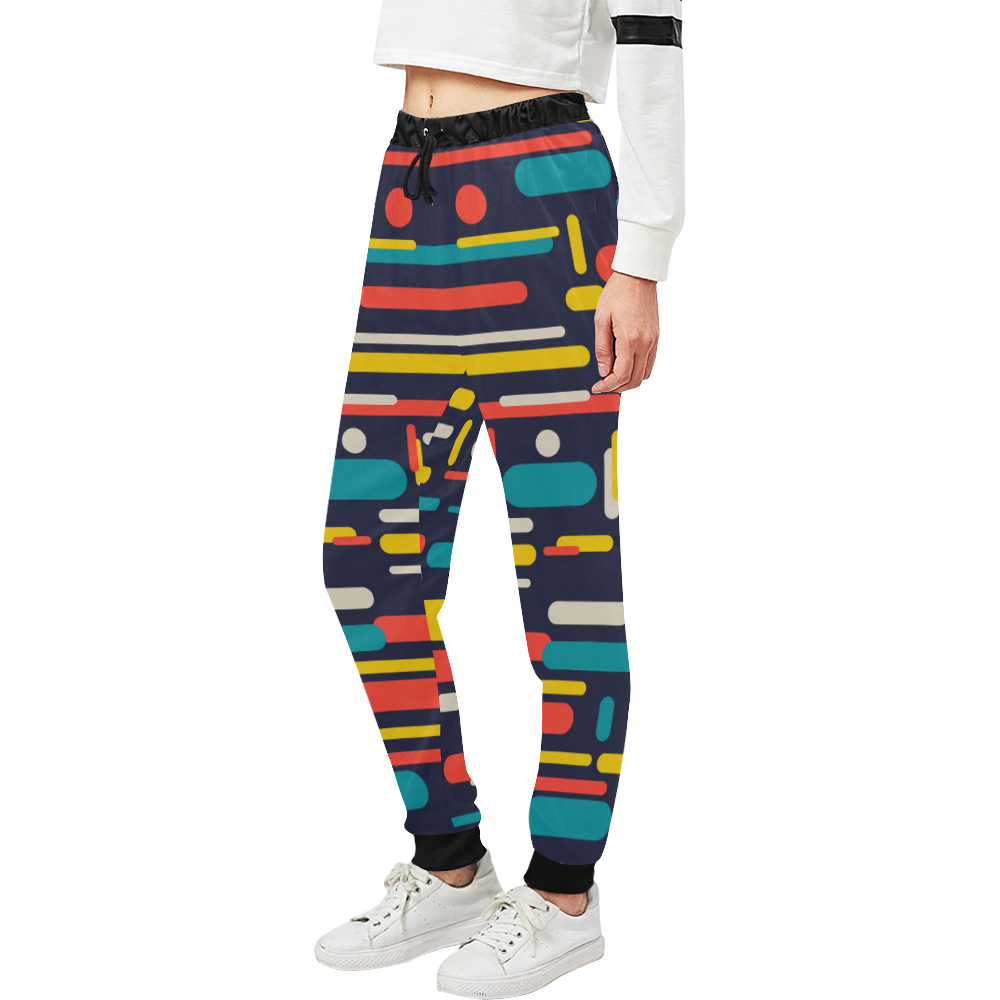 Colorful Rectangles Unisex All Over Print Sweatpants (Model L11)