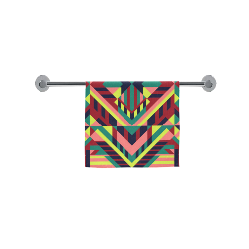 Modern Geometric Pattern Custom Towel 16"x28"