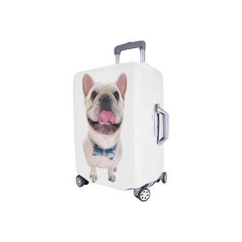 Dapper French Bulldog Luggage Cover/Small 18"-21"