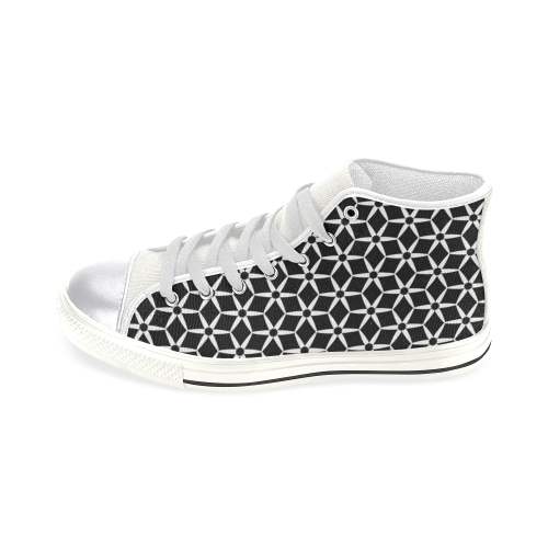 40sw Women's Classic High Top Canvas Shoes (Model 017)