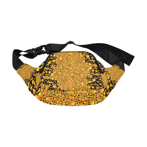Yellow bubbles Fanny Pack/Small (Model 1677)