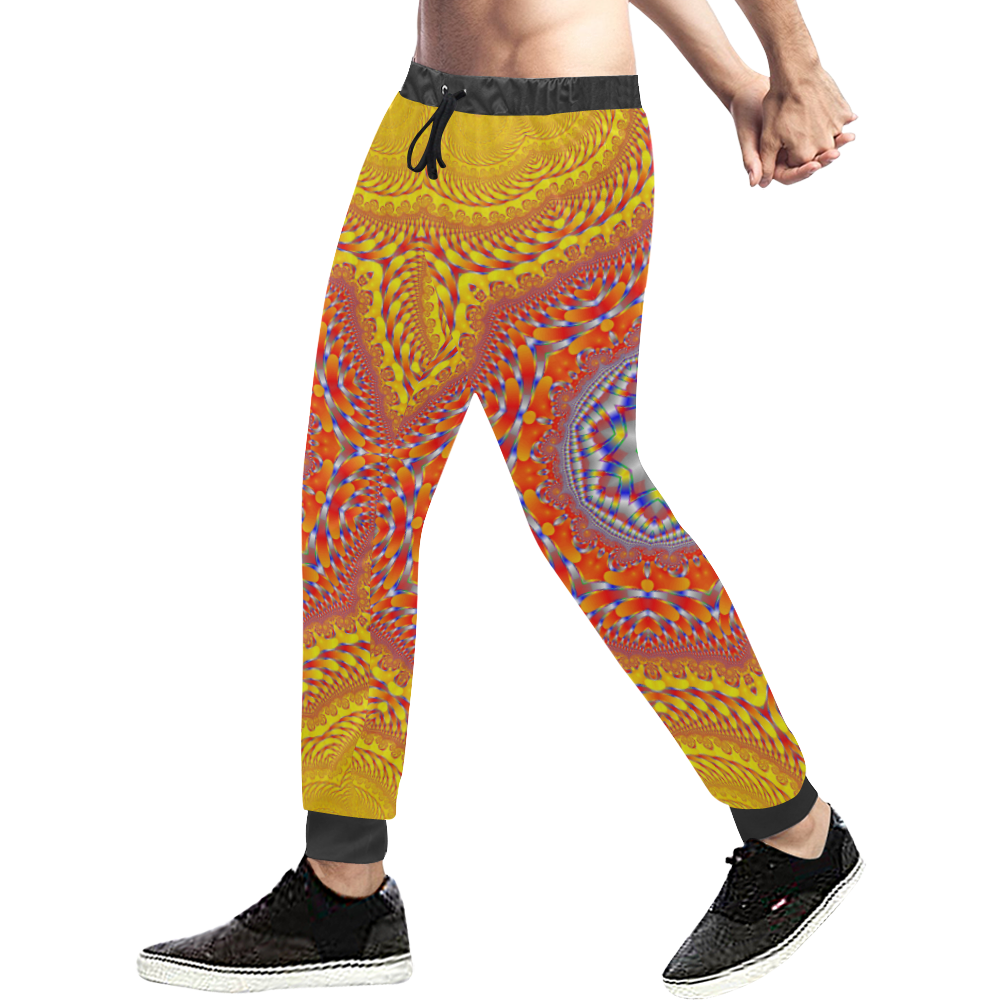 Face to Face Men's All Over Print Sweatpants (Model L11)