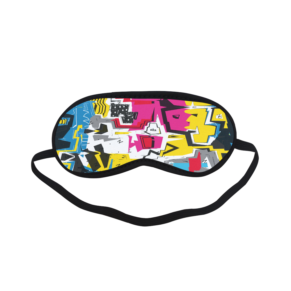 Distorted shapes Sleeping Mask