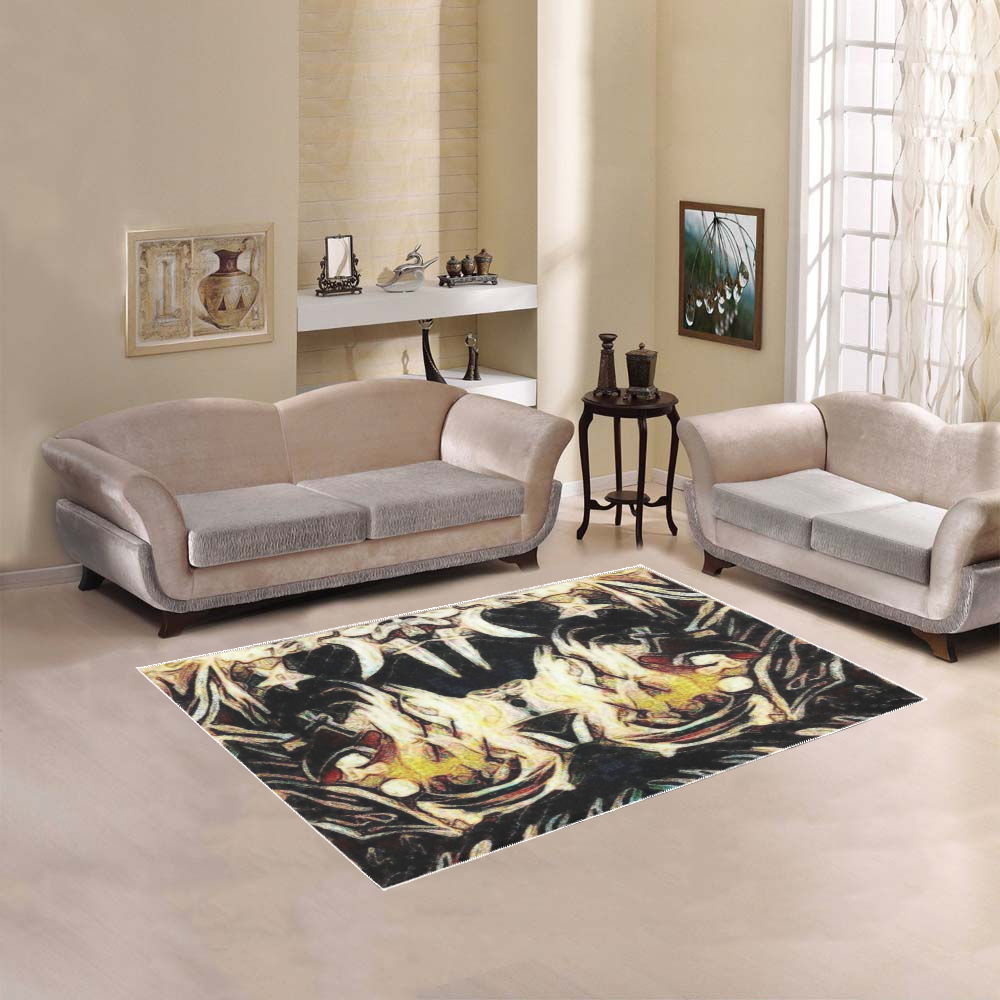 RugforYourFeet. Area Rug 5'3''x4'